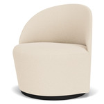 Tearoom Swivel Lounge Chair - Black / Jasmine Logan