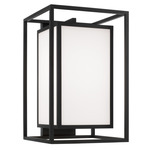 Aiden Outdoor Wall Light - Black / Soft White