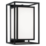 Aiden Outdoor Wall Light - Black / Soft White