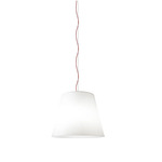 Amax Pendant - Chrome / White