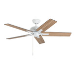 Erikson Ceiling Fan - White / Oak