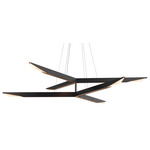 Tachi Chandelier - Urban Bronze / Frosted