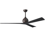 Irene Ceiling Fan - Textured Bronze / Matte Black