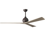 Irene Ceiling Fan - Textured Bronze / Gray Ash Tone