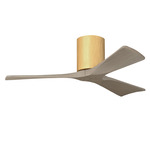 Irene Hugger Ceiling Fan - Light Maple / Gray Ash Tone