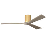 Irene Hugger Ceiling Fan - Light Maple / Gray Ash Tone