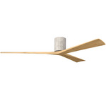 Irene Hugger Ceiling Fan - Barn Wood / Light Maple Tone