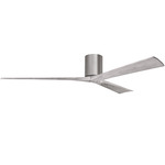 Irene Hugger Ceiling Fan - Brushed Pewter / Barn Wood Tone