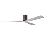 Irene Hugger Ceiling Fan - Textured Bronze / Barn Wood Tone