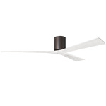 Irene Hugger Ceiling Fan - Textured Bronze / Matte White