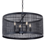 Hatcher Chandelier - Black