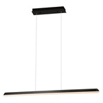 Solaire Linear Pendant - Satin Dark Gray / Acrylic