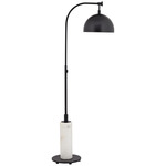 Kira Floor Lamp - Overstock - Black