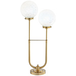 Madison Park Table Lamp - Overstock - Gold / White