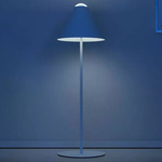 Aba Floor Lamp - Overstock - Matte White