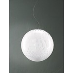 Bolle Pendant - Nickel / White