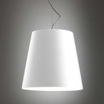 Amax Pendant - Chrome / White