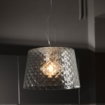 Silice Pendant - Chrome / Ballotton Crystal