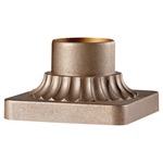 Square Pier Mount - Corinthian Bronze