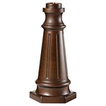 Base Pier and Post Accessory - Heritage Bronze