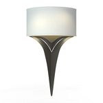 Calla Wall Sconce - Dark Smoke / Natural Anna