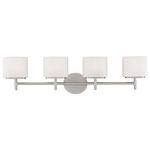 Trinity Bathroom Vanity Light - Satin Nickel / Opal / Matte