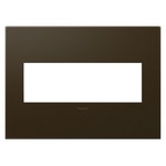 Adorne Plastic Screwless Wall Plate - Bronze