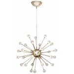 Impulse Chandelier - Discontinued Model - Polished Gold / Etched 