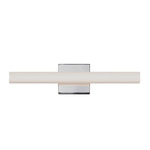 SQ-Bar LED Bath Bar - Polished Chrome / White