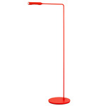 Flo Lounge Floor Lamp - Matte Red