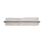 Vetri Bathroom Vanity Light - Brushed Aluminum / Piastra