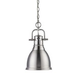 Duncan Chain Pendant - Pewter / Pewter