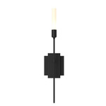 Lisse Wall Sconce - Black / Opal