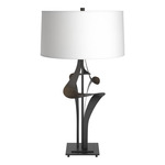 Antasia Table Lamp - Black / Natural Anna