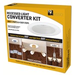 Recessed Light Converter Kit - Gloss White