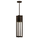 Shelter Outdoor Pendant - Buckeye Bronze / Clear Seedy