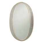 Nadine Mirror - Champagne Leaf / Mirror