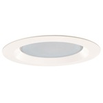 20 Series 6 Inch Albalite Lensed Trim - White