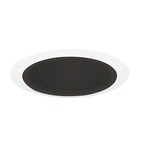 205 Series 5 inch Baffle Downlight Trim - White/ Black Baffle