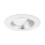 431 3.25 Inch Angle Cut Lensed Trim - White / Haze