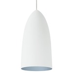 Mini-Signal Monopoint Pendant - White / Blue