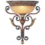 Villa Verona Wall Sconce - Verona Bronze / Amber