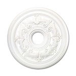 22 Inch Ceiling Medallion - White