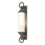 Cavo Tube Outdoor Wall Sconce - Coastal Natural Iron / Opal