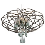 Area 51 Chandelier - New Bronze