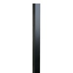 Square Outdoor Post 2IN - Coastal Black