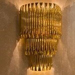 Matheny Tier Wall Light - Gold
