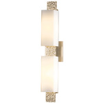 Oceanus Bathroom Vanity Light - Soft Gold / Opal