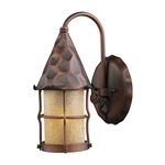 Rustica Outdoor Wall Sconce - Antique Copper