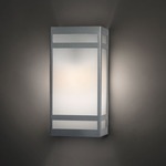 Classics 9236 Wall Light - Chrome / Opal